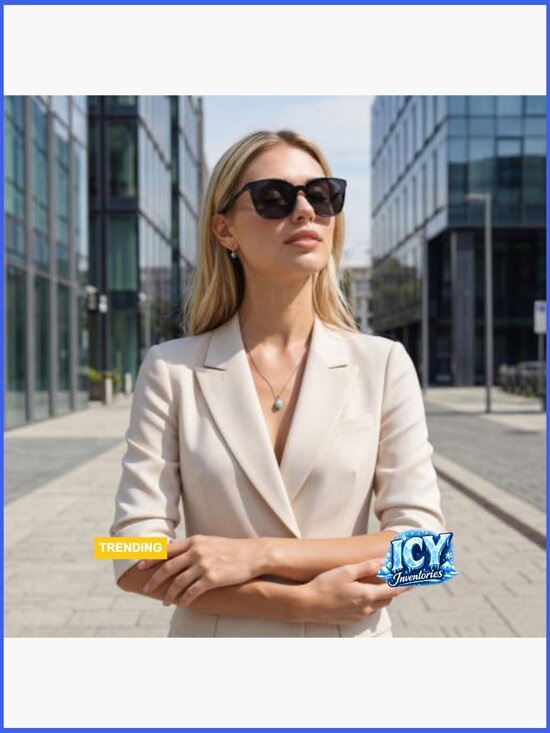 Oversized Polarized Sunglasses, Retro Square UV400 Shield Light Weight main image 7